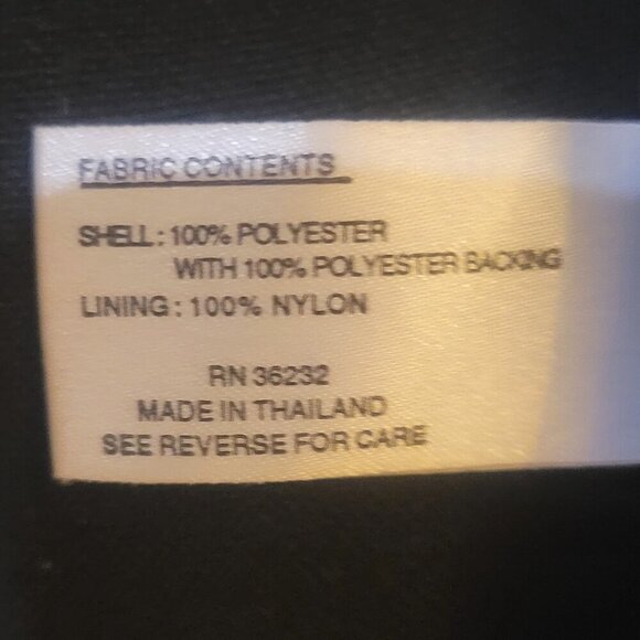 Women's Black Short Trench-Style Jacket - Size S - Picture 7 of 10